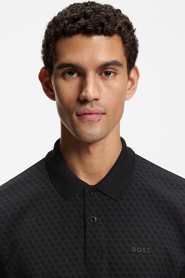 ΜΠΛΟΥΖΑ POLO BOSS - 001 ΜΑΥΡΟ